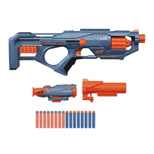 Lança Dardos Nerf Elite 2.0 Volt SD-1 6 Dardos Oficiais e Mira Luminosa  E9953 - Hasbro