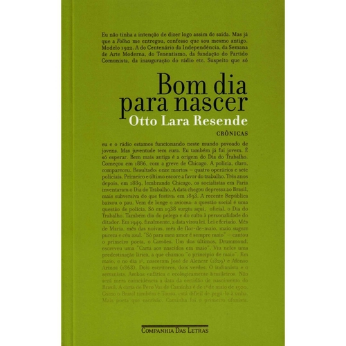 Bom Dia para Nascer - Nova Edicao em Promoção na Americanas Bom Dia para Nascer - Nova Edicao em Promoção na Americanas