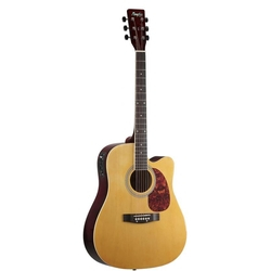 Violão Aço Tagima Memphis Md 18 Natural Elétrico Afinador Menor preço em Violão Aço Tagima Memphis Md 18 Natural Elétrico Afinador