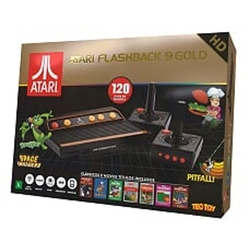 Console Retro Atari Flashback 9 Gold Deluxe Game com 120 Jogos Menor preço em Console Retro Atari Flashback 9 Gold Deluxe Game com 120 Jogos