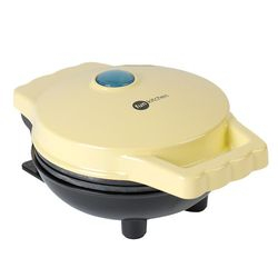 Mini Máquina de Waffle Amarelo - Fun Kitchen Menor preço em Mini Máquina de Waffle Amarelo - Fun Kitchen