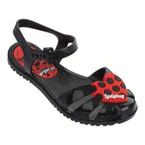 sandálias ladybug