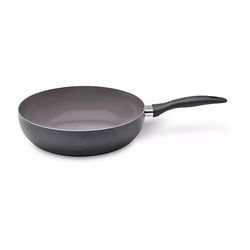 Panela Wok Ceramic Life Smart Plus Preto 28cm Brinox Menor preço em Panela Wok Ceramic Life Smart Plus Preto 28cm Brinox