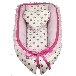 Ninho redutor de berço 80 cm x 60 cm lika baby rosa é boa?