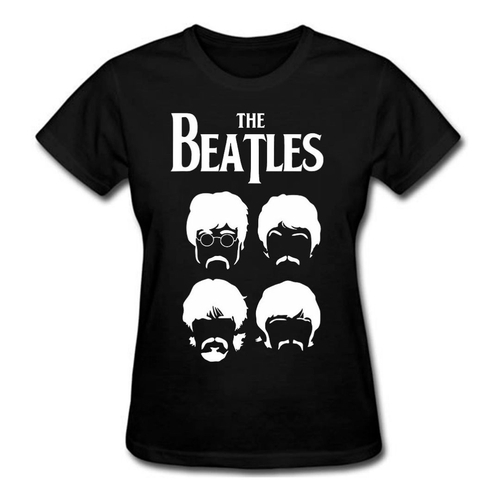 camisa beatles feminina