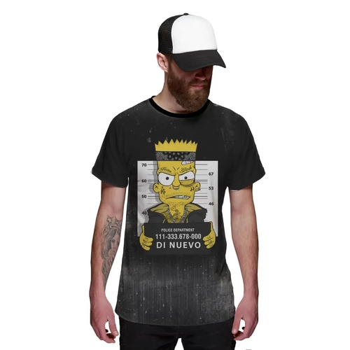 Camiseta simpsons masculina Clearance
