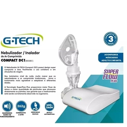 Inalador Nebulizador De Ar Compact Dc1 - Gtech Menor preço em Inalador Nebulizador De Ar Compact Dc1 - Gtech