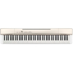Piano Digital Casio Privia Px-160gd Champagne Gold - 88 Teclas - Piano Para Estudo - 128 Polifonias Menor preço em Piano Digital Casio Privia Px-160gd Champagne Gold - 88 Teclas - Piano Para Estudo - 128 Polifonias