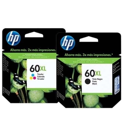 Kit Com 2 Cartuchos Hp 60 Xl 60xl D110 F4280 F4480 CC641WB CC644WB Original é boa?