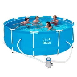 Piscina Armação Bel Lazer 10.000L Com Filtro 127V é boa?