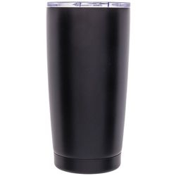 Copo Térmico de Aço Inox Parede Dupla com Tampa Preto 600ml - Wolff Menor preço em Copo Térmico de Aço Inox Parede Dupla com Tampa Preto 600ml - Wolff