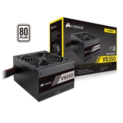 Fonte 80plus White Corsair Cp-9020171-ww Vs550 Atx 550w Pfc Ativo Bivolt Automatico Menor preço em Fonte 80plus White Corsair Cp-9020171-ww Vs550 Atx 550w Pfc Ativo Bivolt Automatico