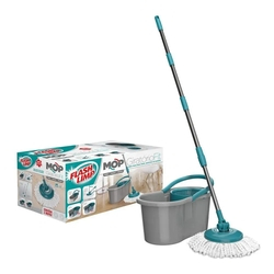 Mop Giratório Fit Balde 8l Refil Em Microfibra Flashlimp é boa?
