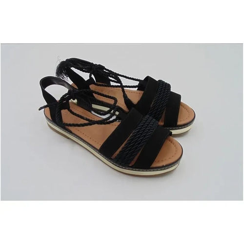 sandalia bebece flatform cordas