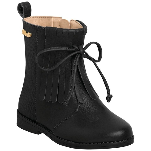 bota infantil preta lilica ripilica