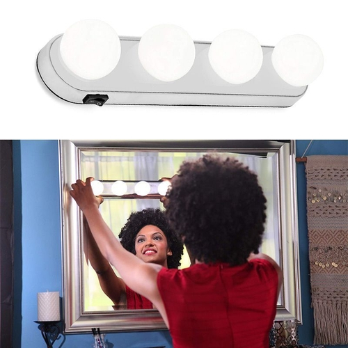 Luz De Espelho Maquiagem Camarim 4 Leds Sem Fio Studio é boa?