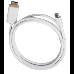 Cabo Mini Displayport X Hdmi 4k 2k Ultra Hd Thunderbolt 1,8m Menor preço em Cabo Mini Displayport X Hdmi 4k 2k Ultra Hd Thunderbolt 1,8m