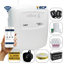 Kit Alarme Residencial Casa Wifi Ecp Sem Fio Com Bateria Menor preço em Kit Alarme Residencial Casa Wifi Ecp Sem Fio Com Bateria