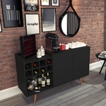 Balcão Aparador Buffet / Adega Outback Retrô com 2 Portas - 5 Opções de Cores - Rpm Móveis