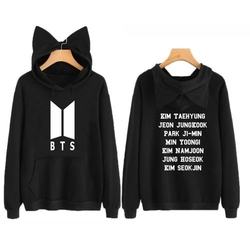 bts moletom com capuz merch