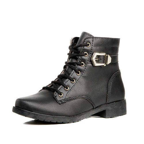 bota coturno feminina americanas