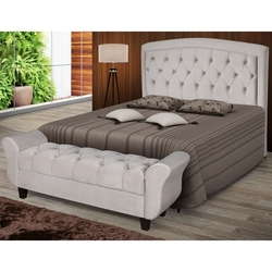 Conjunto Quarto Recamier Cabeceira Estof. Casal Paiva 140 Cm é boa?