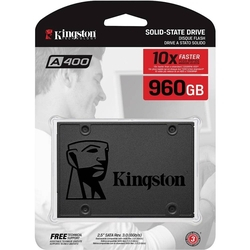 Hd Ssd Kingston 960gb Sata 6gbs 2.5 Pol Lacrado A400 500mbs Menor preço em Hd Ssd Kingston 960gb Sata 6gbs 2.5 Pol Lacrado A400 500mbs