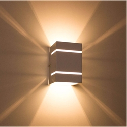 kit 6x Arandela Marrom + LED 5W 3000k luminária Externa Parede Muro 2 Focos Frisos Fachos St327 Menor preço em kit 6x Arandela Marrom + LED 5W 3000k luminária Externa Parede Muro 2 Focos Frisos Fachos St327
