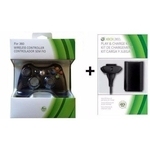 Controle Xbox 360 Sem Fio + Carregado+ Bateria 12.000mah Fr