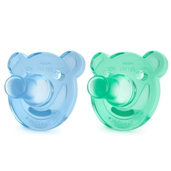 Par De Chupetas Calmante Soothie Meninos Azul E Verde - 0-3 Menor preço em Par De Chupetas Calmante Soothie Meninos Azul E Verde - 0-3