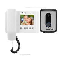 Kit Vídeo Porteiro Branco Iv 4010 Hs Intelbras Menor preço em Kit Vídeo Porteiro Branco Iv 4010 Hs Intelbras