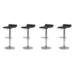 Kit 4 Banquetas Tóquio Belo Horizonte Marrom Base Giratória Altura Regulável Cozinha Bar Bancada Menor preço em Kit 4 Banquetas Tóquio Belo Horizonte Marrom Base Giratória Altura Regulável Cozinha Bar Bancada