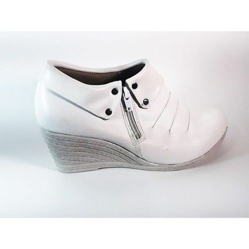 sapato plataforma branco feminino