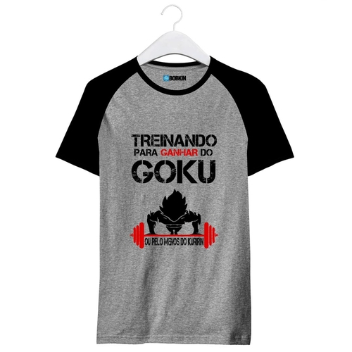 camisa treinando para ganhar do goku