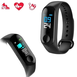 Relógio Inteligente Smartband M3 Monitor Cardíaco Menor preço em Relógio Inteligente Smartband M3 Monitor Cardíaco