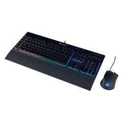Combo Gamer Corsair Teclado K55 e Mouse Harpoon ABNT2 CH-9206115-BR Menor preço em Combo Gamer Corsair Teclado K55 e Mouse Harpoon ABNT2 CH-9206115-BR