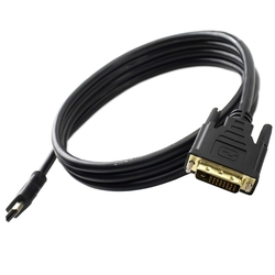 Cabo HDMI Macho x DVI 24+1 Macho de 1,50 Metros Menor preço em Cabo HDMI Macho x DVI 24+1 Macho de 1,50 Metros