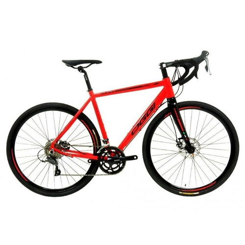 Bicicleta 700 Oggi Speed Velloce Disc 16V (2019) Vermelha 54