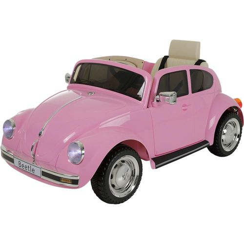 Carro Carrinho Elétrico Menino Menina Luxo Rosa Bateria