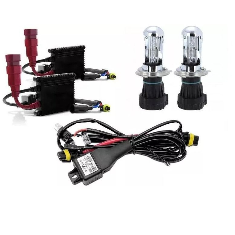 Kit Xenon H4 Bi-xenon 8000k 12v em Promoção | Ofertas na Americanas