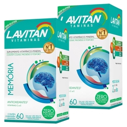 LAVITAN KIT 2X MEMORIA 60 COMP Menor preço em LAVITAN KIT 2X MEMORIA 60 COMP