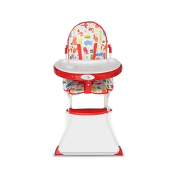 Cadeira Alimentação Flash - Baby Style Cor:Vermelho Menor preço em Cadeira Alimentação Flash - Baby Style Cor:Vermelho