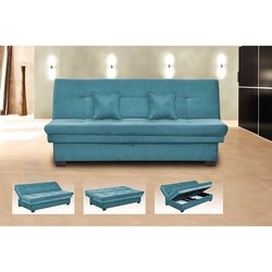 Sofá Cama Filó Com Baú 3 Lugares Matrix Menor preço em Sofá Cama Filó Com Baú 3 Lugares Matrix