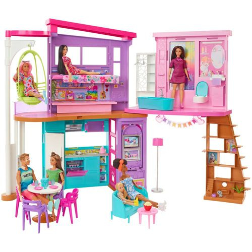 Boneca Barbie com Acessórios - Cabelo e Maquiagem - Malibu - Mattel na  Americanas Empresas