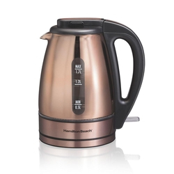 Chaleira Elétrica 1,7L 1500W Cobre Hamilton Beach 110V é boa?