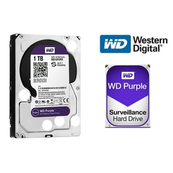 Menor preço em Hdd Wd Purple 1 Tb Para Seguranca Vigilancia Dvr - Wd10purz