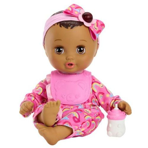 Boneca Bebê Menina Baby Little Mommy Recém Nascida - Roupa Rosa