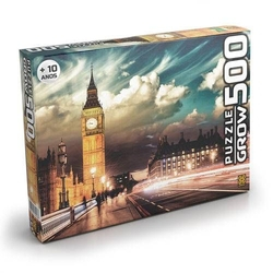 Quebra Cabeça Puzzle 500 Peças Londres Grow 3456 Menor preço em Quebra Cabeça Puzzle 500 Peças Londres Grow 3456
