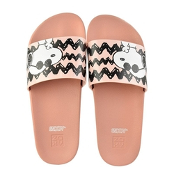 Slide Zaxy Snoopy Modern Bege Feminino Menor preço em Slide Zaxy Snoopy Modern Bege Feminino
