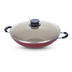 Wok 36cm 6 6l Paris Vermelho Aluminio Com Revestimento Antiaderente Tramontina Menor preço em Wok 36cm 6 6l Paris Vermelho Aluminio Com Revestimento Antiaderente Tramontina